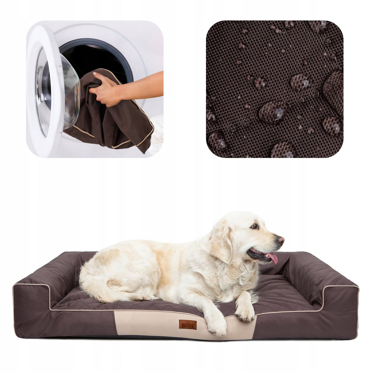 Šuns lova, Sofa Vandeniui atspari NUIMAMAS VIRŠELIS XXL 118x78 cm