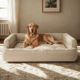 Šunų guolis - sofa, šunų lovelė - atspari vandeniui - XXL 117x79 cm