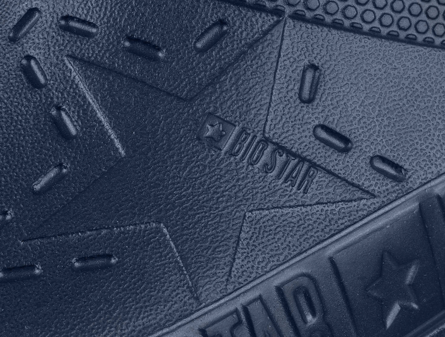 Lengvos moteriškos basutės, šlepetės BIG STAR sodui, paplūdimiui, putplasčio, tamsiai mėlynos, 39