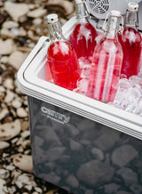 Elektrinis turistinis 25L šaldytuvas su vėsinimu ir šildymu 12V 230V