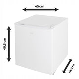 Stalinis šaldytuvas, mažas šaldytuvas 45L 49cm, viešbučiui, biurui, sodui