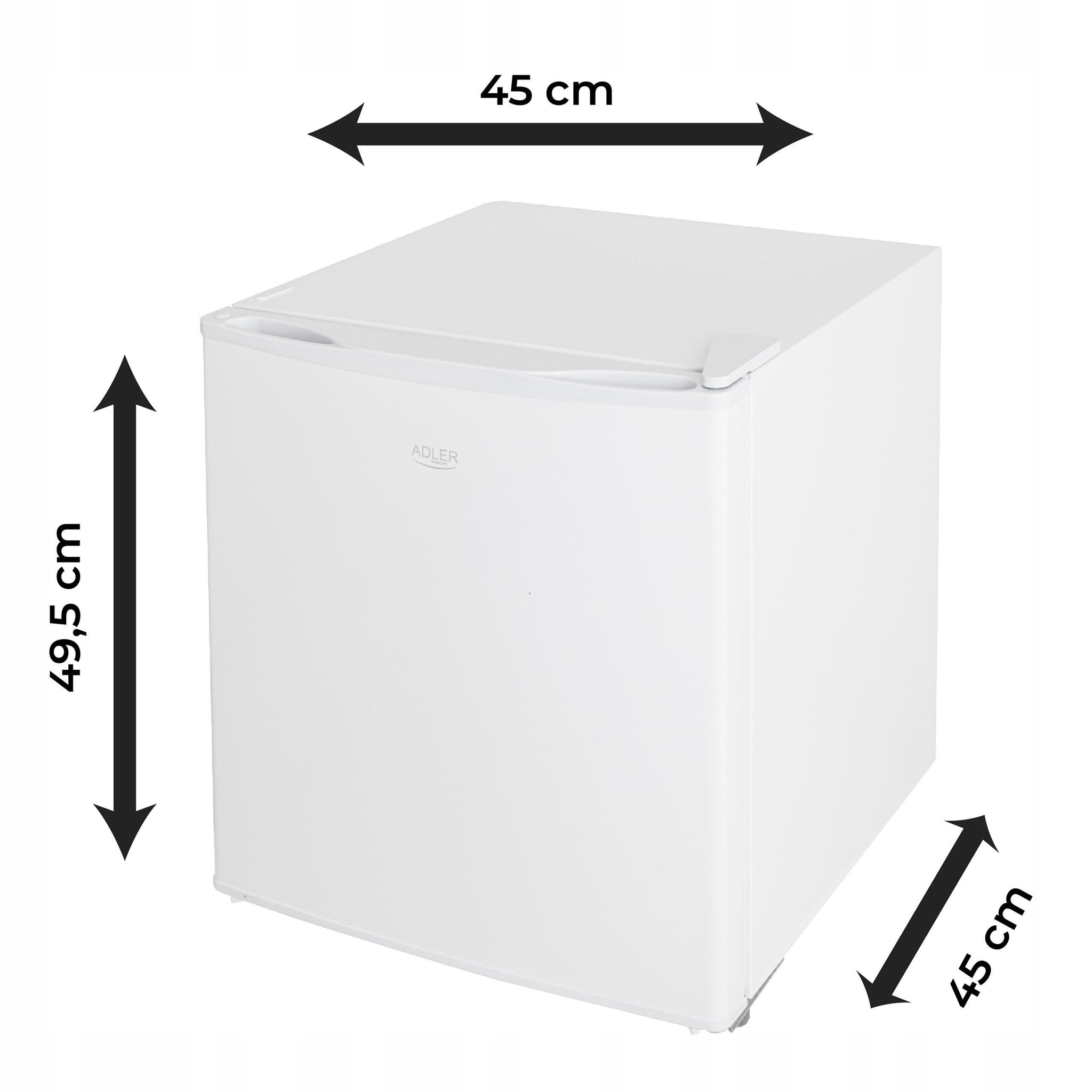 Stalinis šaldytuvas, mažas šaldytuvas 45L 49cm, viešbučiui, biurui, sodui