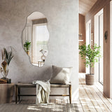 Dekoratyvus veidrodis, netaisyklingos formos, universalus, vertikalus, horizontalus, Premium