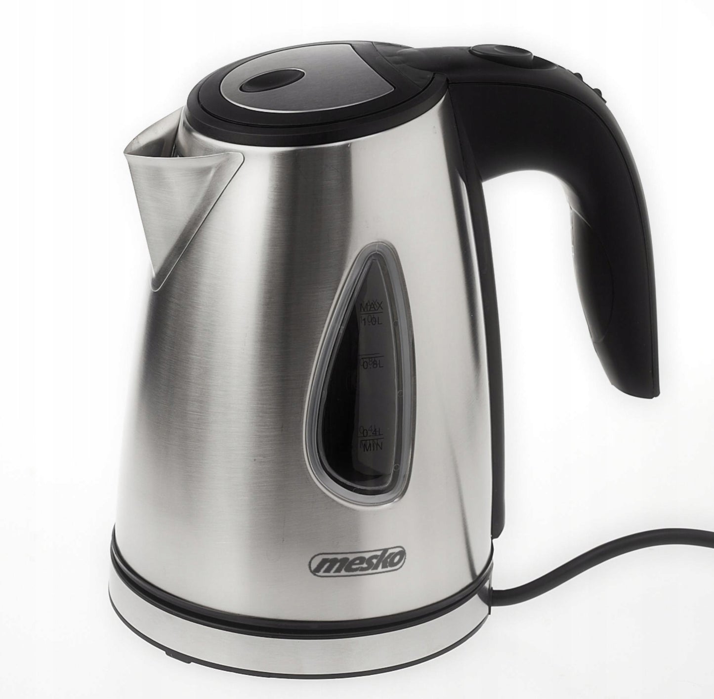 Mažas metalinis elektrinis virdulys 1L 1630W LED pašvietimas kalcio filtras