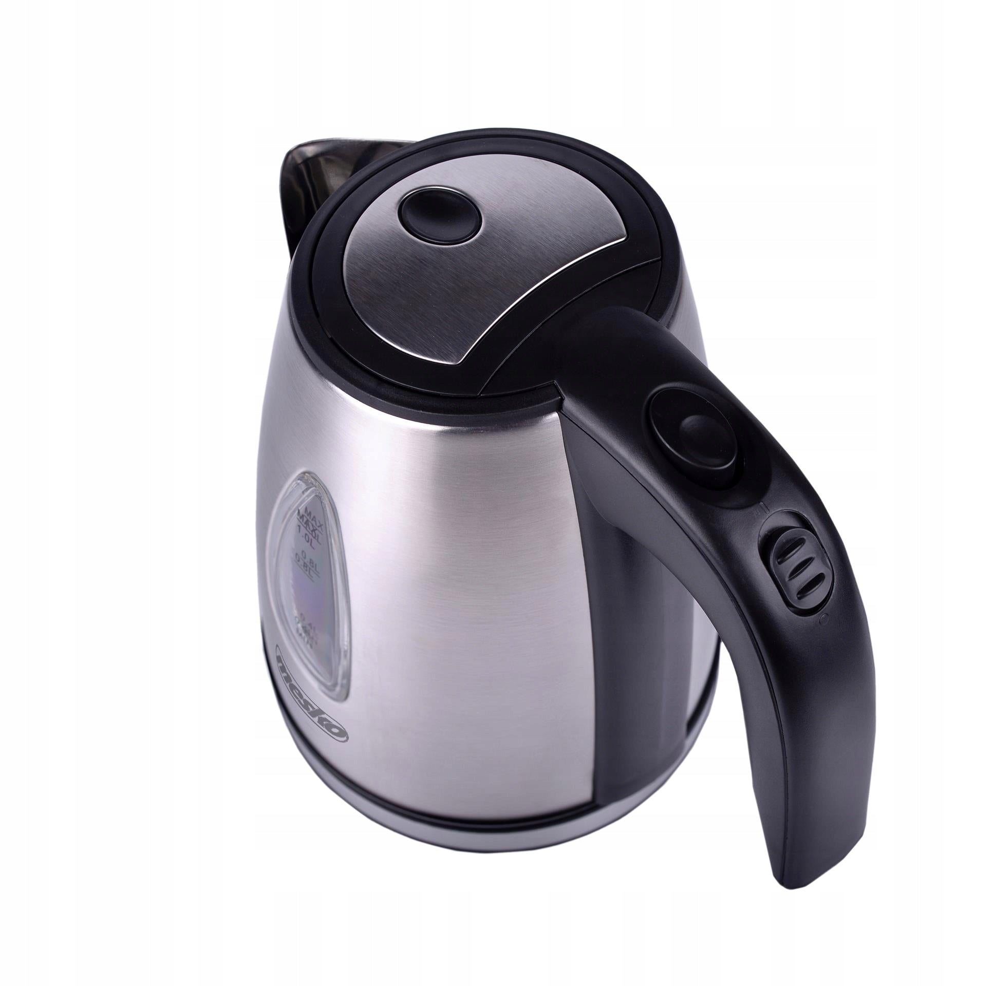 Mažas metalinis elektrinis virdulys 1L 1630W LED pašvietimas kalcio filtras