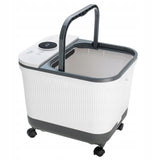 Vandens pėdų masažuoklis Hidromasažuoklis Šildymas Laikmatis Masažuojantys voleliai