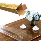Apsauginė PVC plėvelė darbalaukiui, stalui, 160x90, storas, permatomas