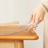 Apsauginė PVC plėvelė darbalaukiui, stalui, 160x90, storas, permatomas