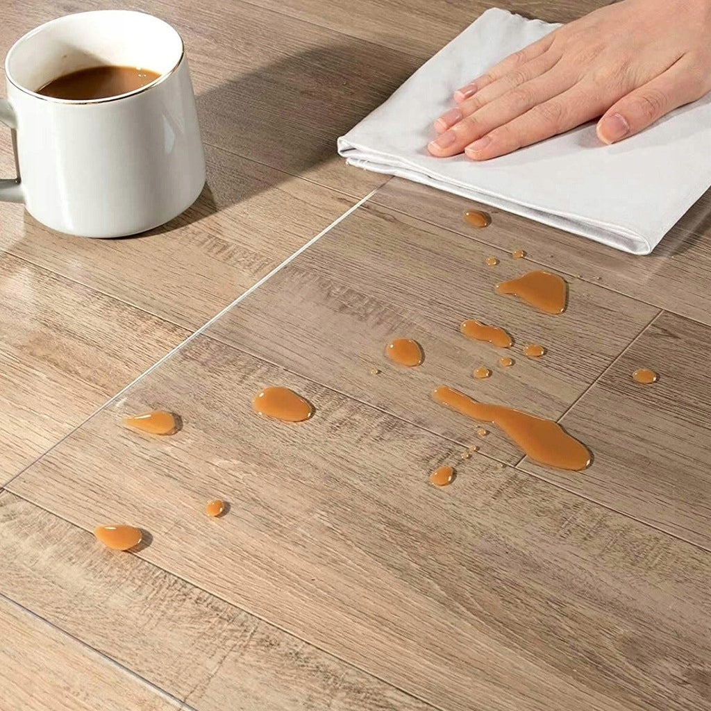 Apsauginė PVC plėvelė darbalaukiui, stalui, 160x90, storas, permatomas