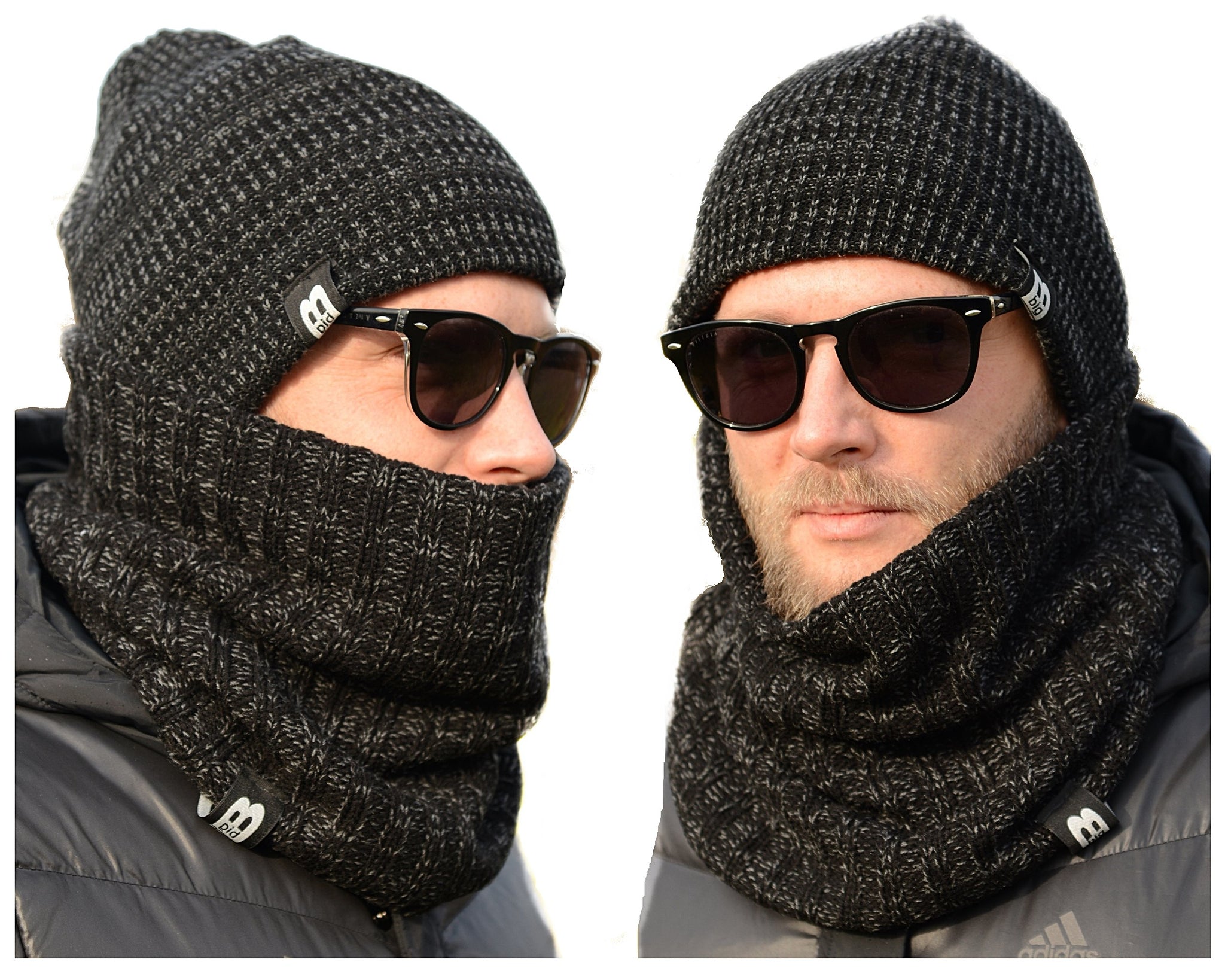 VYRIŠKA ŽIEMINĖ BEISBOLINĖ KEPURĖ + VAMZDELIS ŠALIKAS komplektas rudeniui ir žiemai, SPALVŲ K5