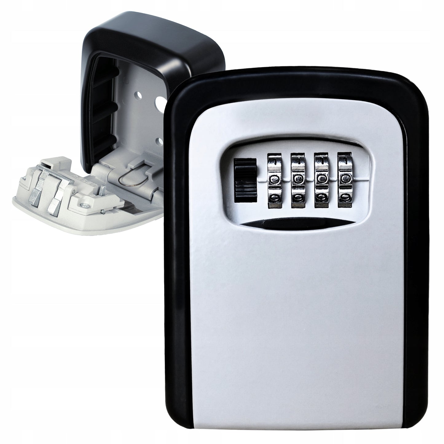 METALINĖ seifo dėžutė spyna MOKSLAI tvirtas seifas su kodu