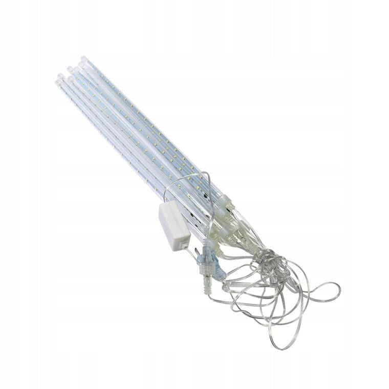 METEORAI 288 LED ant skaidraus laido Kalėdinės lemputės 3m Goliat