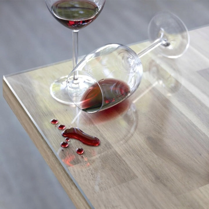 VIETA minkštas stiklo apsauginis kilimėlis STALUI, STALVIRŠIUI, RAŠOMAJAM STALUI, KOMODAI, 2mm, 80x160