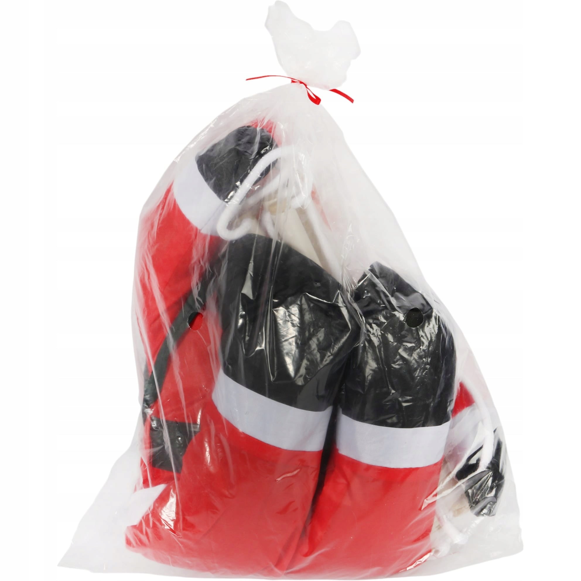 Kalėdų senelis ant kopėčių, lipantis, 60cm Kalėdinė dekoracija