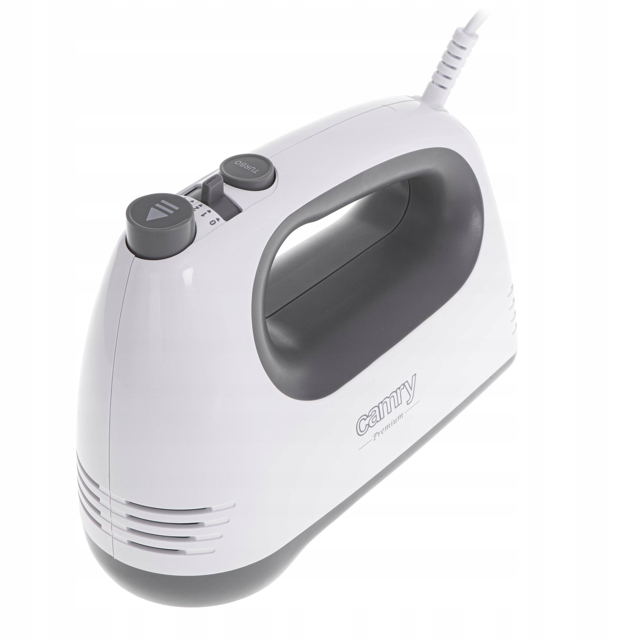 Rankinis maišytuvas 750W, 5 greičiai + TURBO, 4 ilgu 21cm plakimo šluotelių