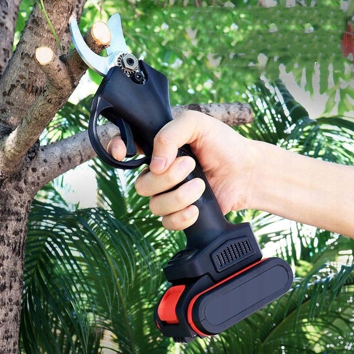 Galingas akumuliatorinis sodo genėtuvas + 2x akumuliatorius