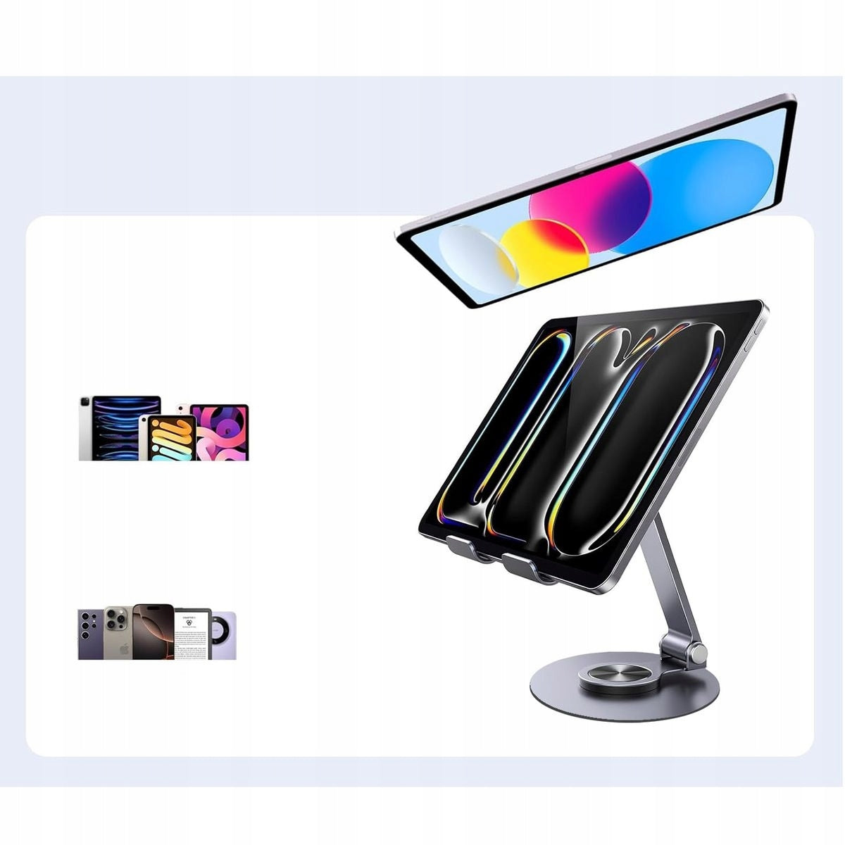 STIPRIAS STOVAS LAIKIKLIS TELEFONUI PLANŠETE TINKANTI STALUI