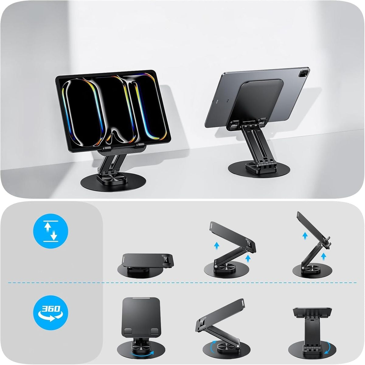 STIPRIAS STOVAS LAIKIKLIS TELEFONUI PLANŠETE TINKANTI STALUI