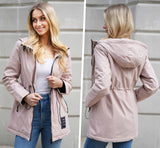 MADINGAS PERĖJIMAS LIEKNINANTI PARKA STRIUKĖ SU GOBTUVU 3 SPALVOS S