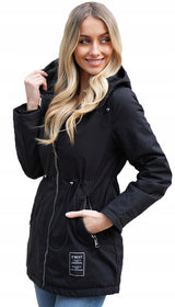 MADINGAS PERĖJIMAS LIEKNINANTI PARKA STRIUKĖ SU GOBTUVU 3 SPALVOS S