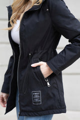 MADINGAS PERĖJIMAS LIEKNINANTI PARKA STRIUKĖ SU GOBTUVU 3 SPALVOS S