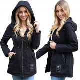 MADINGAS PERĖJIMAS LIEKNINANTI PARKA STRIUKĖ SU GOBTUVU 3 SPALVOS S