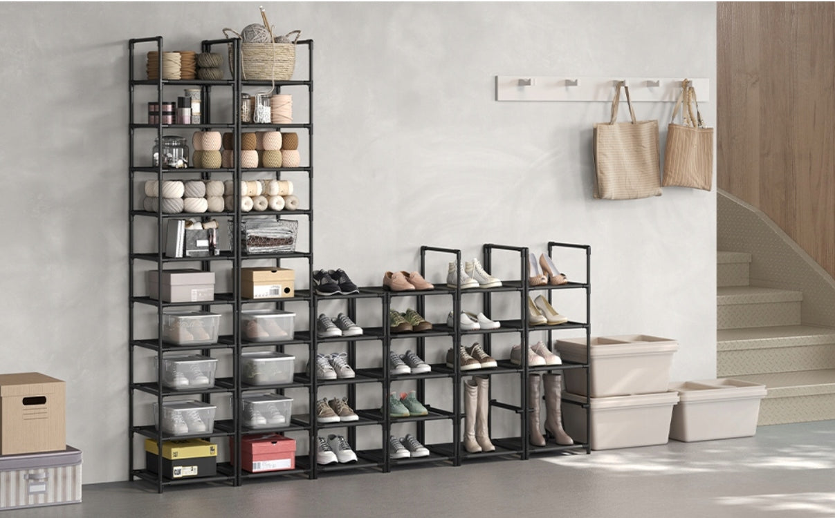 MODULINĖ KNYGŲ STOVA, LENTYNĖ, SPINTELĖ, LOFT STOVAS, 10 LYGIŲ ORGANIZATORIUS