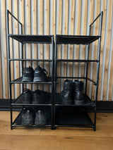 MODULINĖ KNYGŲ STOVA, LENTYNĖ, SPINTELĖ, LOFT STOVAS, 10 LYGIŲ ORGANIZATORIUS