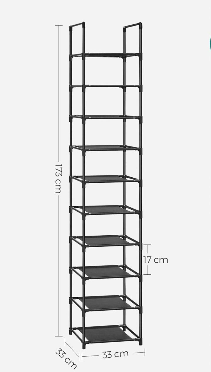 MODULINĖ KNYGŲ STOVA, LENTYNĖ, SPINTELĖ, LOFT STOVAS, 10 LYGIŲ ORGANIZATORIUS