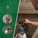 Garinis valytuvas Garų siurblys Langų valiklis Garinis mopas 2000W 3,5bar Didelis rinkinys