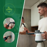 Garinis valytuvas Garų siurblys Langų valiklis Garinis mopas 2000W 3,5bar Didelis rinkinys