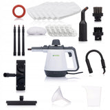 Garinis valytuvas Garų siurblys Langų valiklis Garinis mopas 2000W 3,5bar Didelis rinkinys