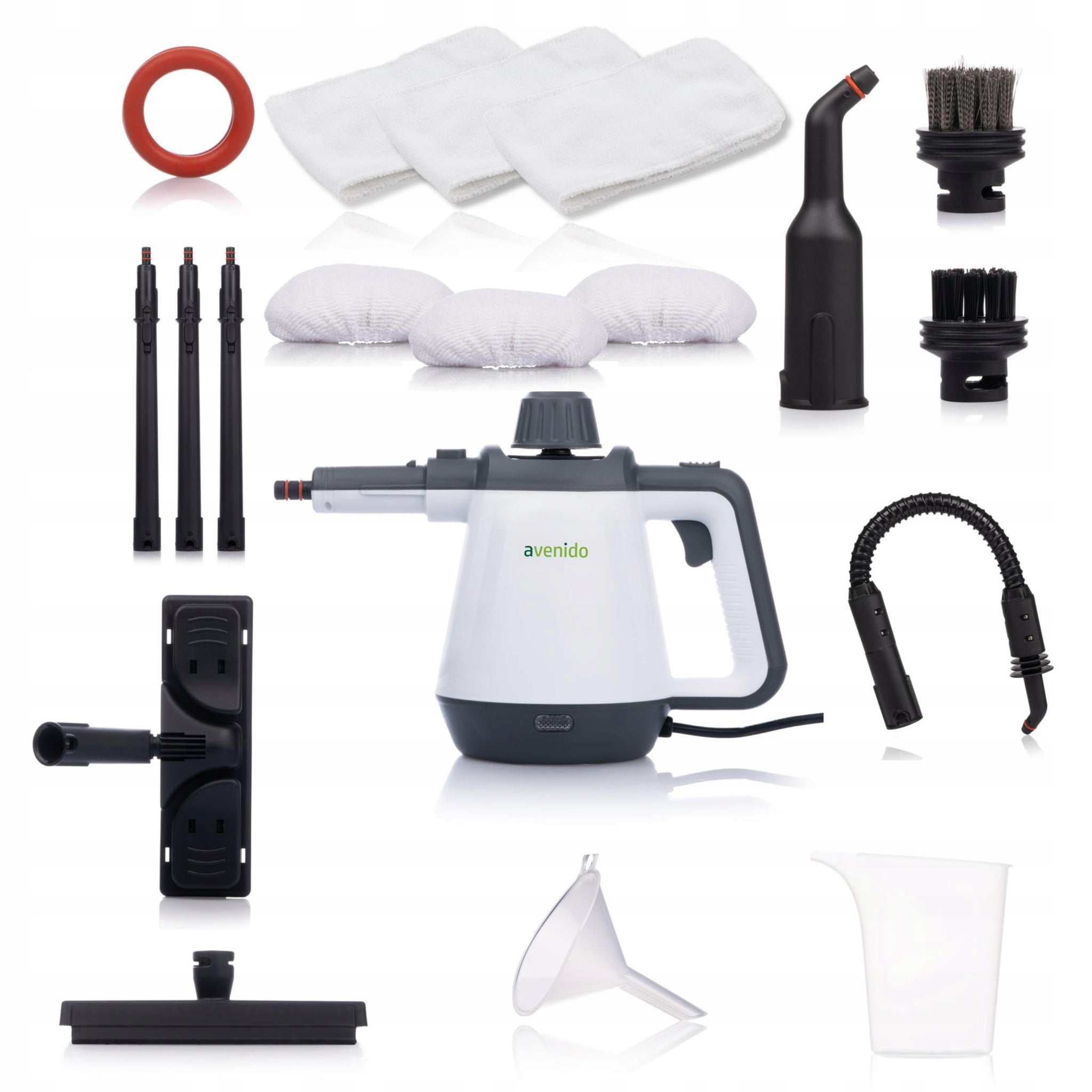 Garinis valytuvas Garų siurblys Langų valiklis Garinis mopas 2000W 3,5bar Didelis rinkinys