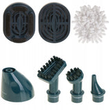 Kompaktiškas garų valytuvas su 5 antgaliais, garintuvas