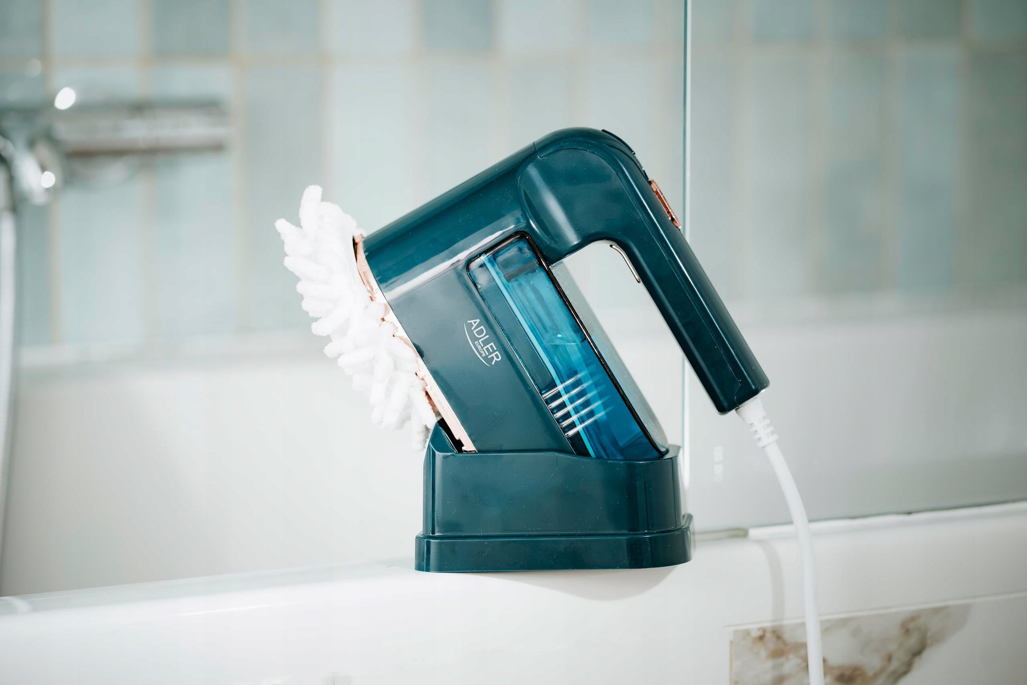 Kompaktiškas garų valytuvas su 5 antgaliais, garintuvas