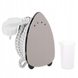 Mažas kelioninis lygintuvas su GARŲ funkcija, dvigubas maitinimas, temperatūros reguliavimas