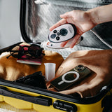 Mažas kelioninis lygintuvas su GARŲ funkcija, dvigubas maitinimas, temperatūros reguliavimas