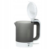 Mažas kelioninis elektrinis virdulys + 2 puodeliai ir šaukštelis, 500ml, 900W