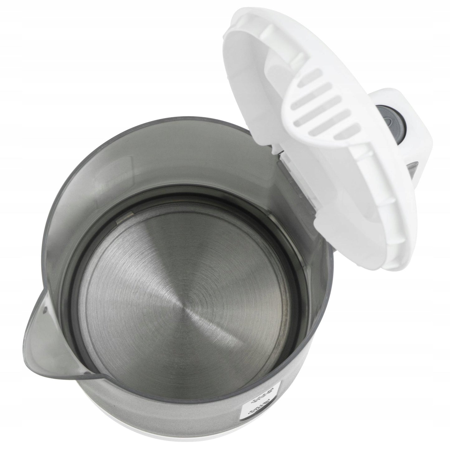 Mažas kelioninis elektrinis virdulys + 2 puodeliai ir šaukštelis, 500ml, 900W