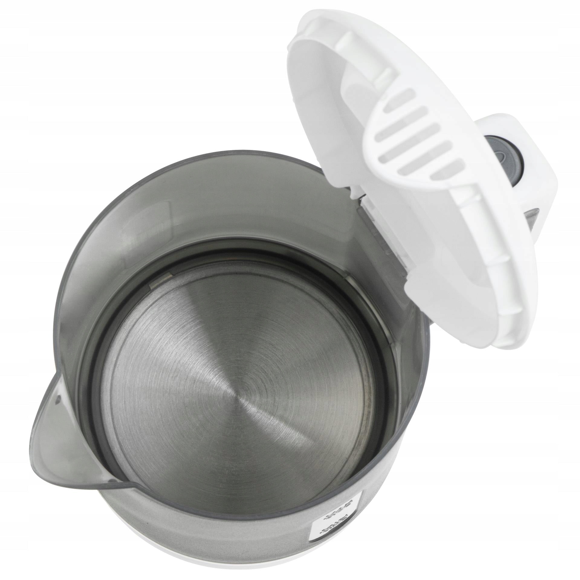 Mažas kelioninis elektrinis virdulys + 2 puodeliai ir šaukštelis, 500ml, 900W