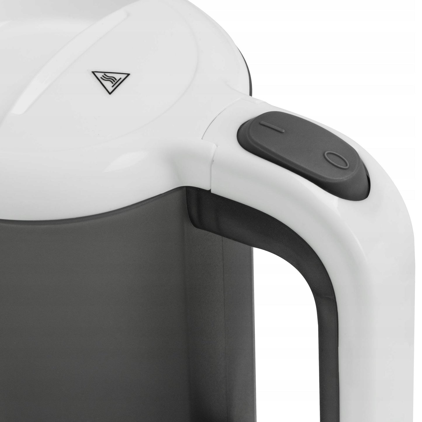 Mažas kelioninis elektrinis virdulys + 2 puodeliai ir šaukštelis, 500ml, 900W