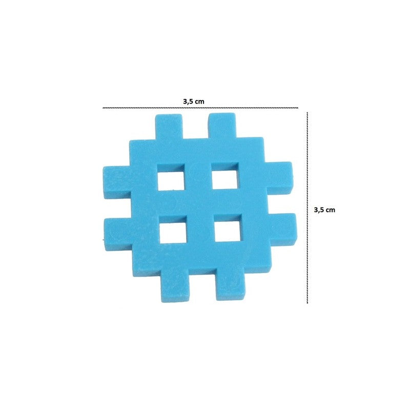 Marioinex Mini Vaflių Statybininkas 140 elementų, MERGAITĖS versija