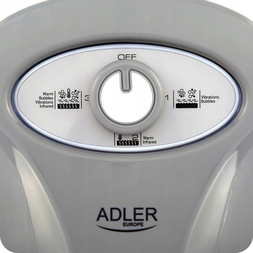 Elektrinis pėdų masažuoklis vandens, burbuliukų, vibracijos, sausam naudojimui