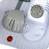 Elektrinis pėdų masažuoklis vandens, burbuliukų, vibracijos, sausam naudojimui