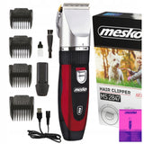 Belaidė gyvūnų (šunų, kačių) plaukų kirpimo mašinėlė, kuri netraukia kailio