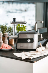 Elektrinė mėsmalė 2000W su Kebbe priedu