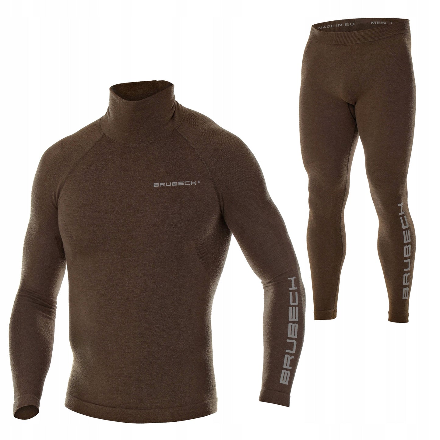 Vyriškas termoaktyvus apatinis trikotažas BRUBECK RANGER WOOL komplektas, šiltas