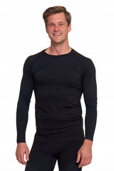 Vyriški termoaktyvūs apatiniai Maraj džemperis+kelnės KMT7000-003 juoda L