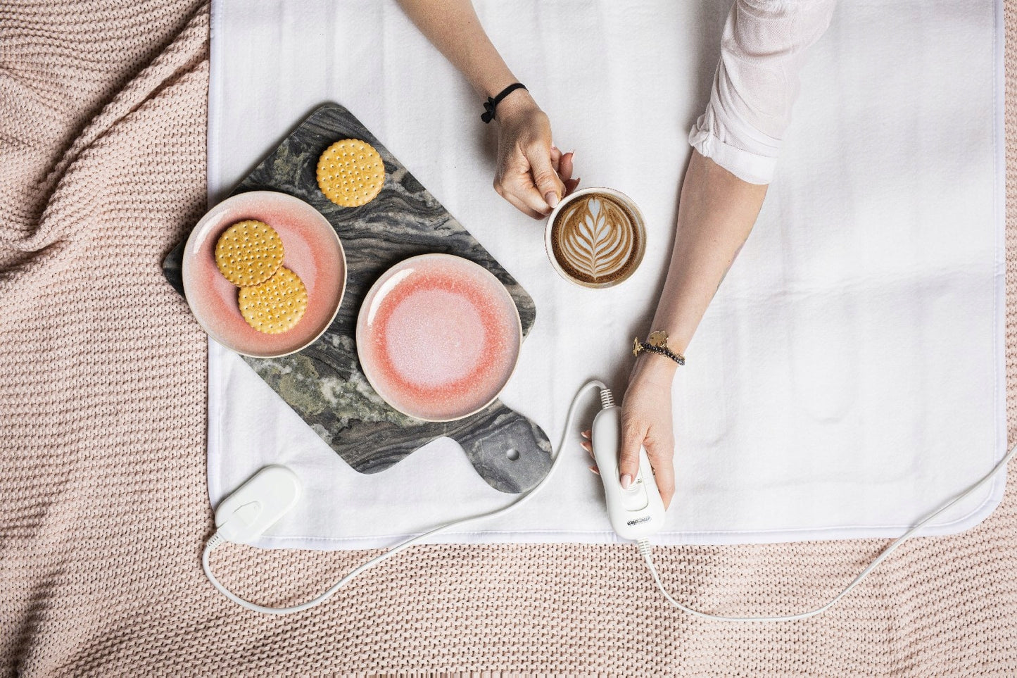 Mesko MS 7419 Elektrinė paklojama antklodė šildanti 150x80cm Reguliuojama