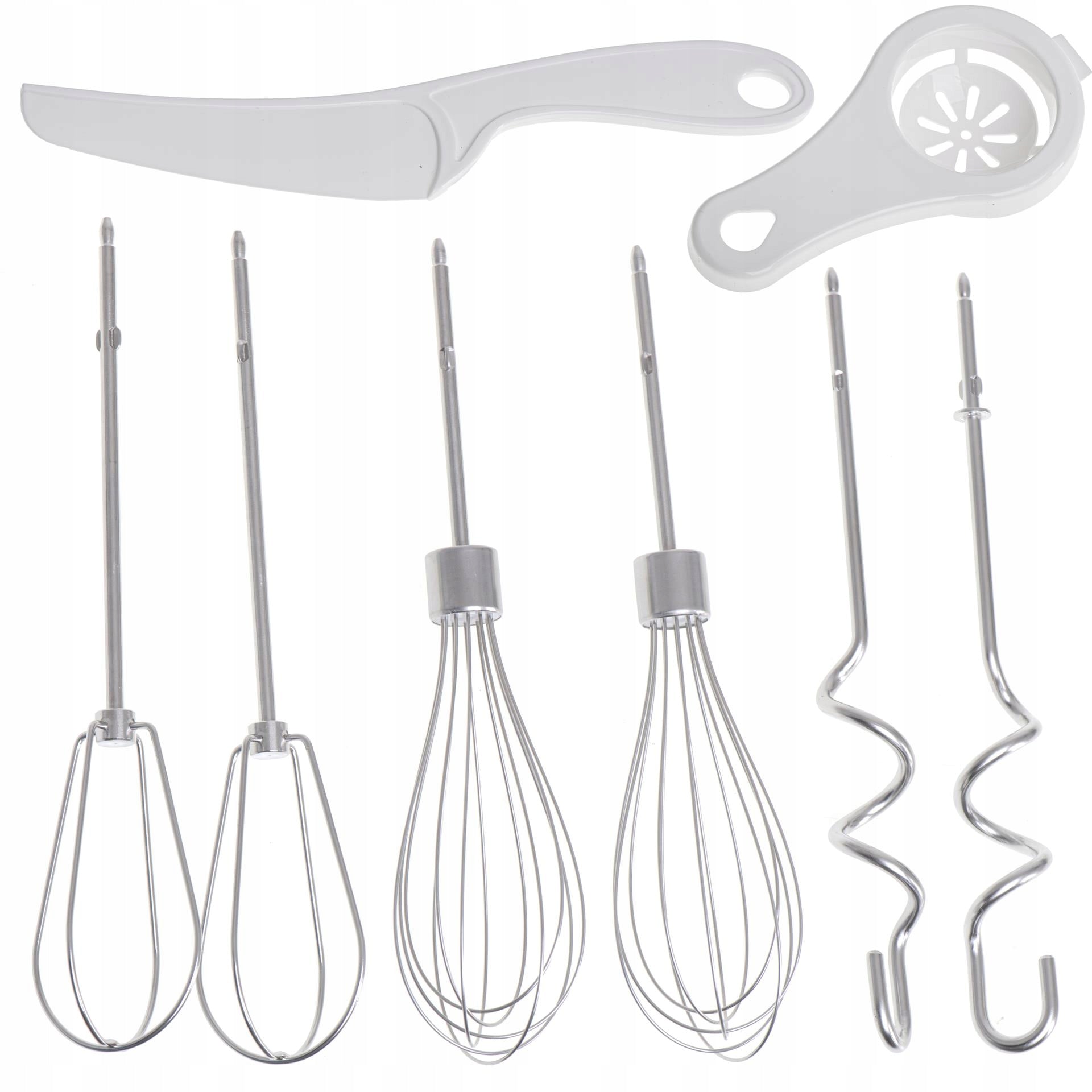 Rankinis maišytuvas virtuvės kombainas 750W 5 greičių + TURBO 6 maišytuvai švelnus startas